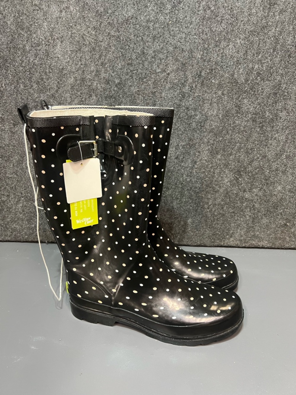 Western Chief Ditsy Dot Women’s Rain Boots Size 10